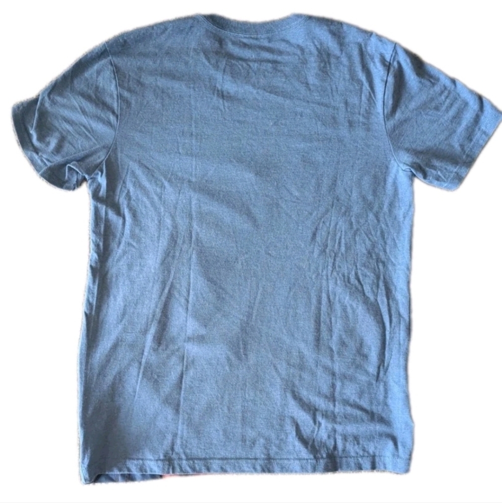 Disney Hercules The Muscle Graphic T-Shirt Men Medium Blue Read Flaw - Picture 2 of 7